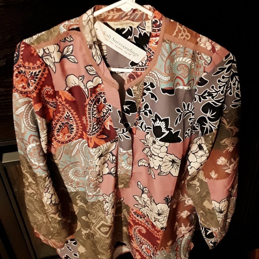 Alvadore Fleur Top by Soft Surroundings